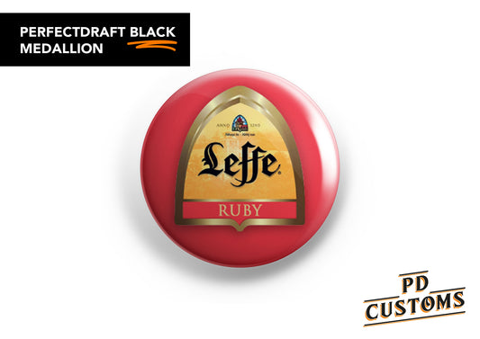 Leffe Ruby Perfect Draft Black Medallion