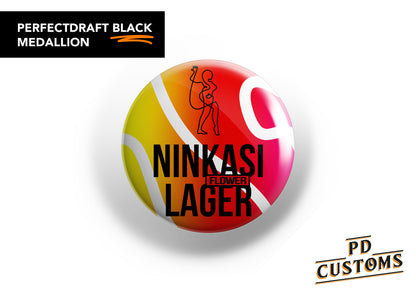 Ninkasi Lager Perfect Draft Black Medallion
