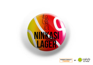 Ninkasi Lager Perfect Draft Medallion Magnet