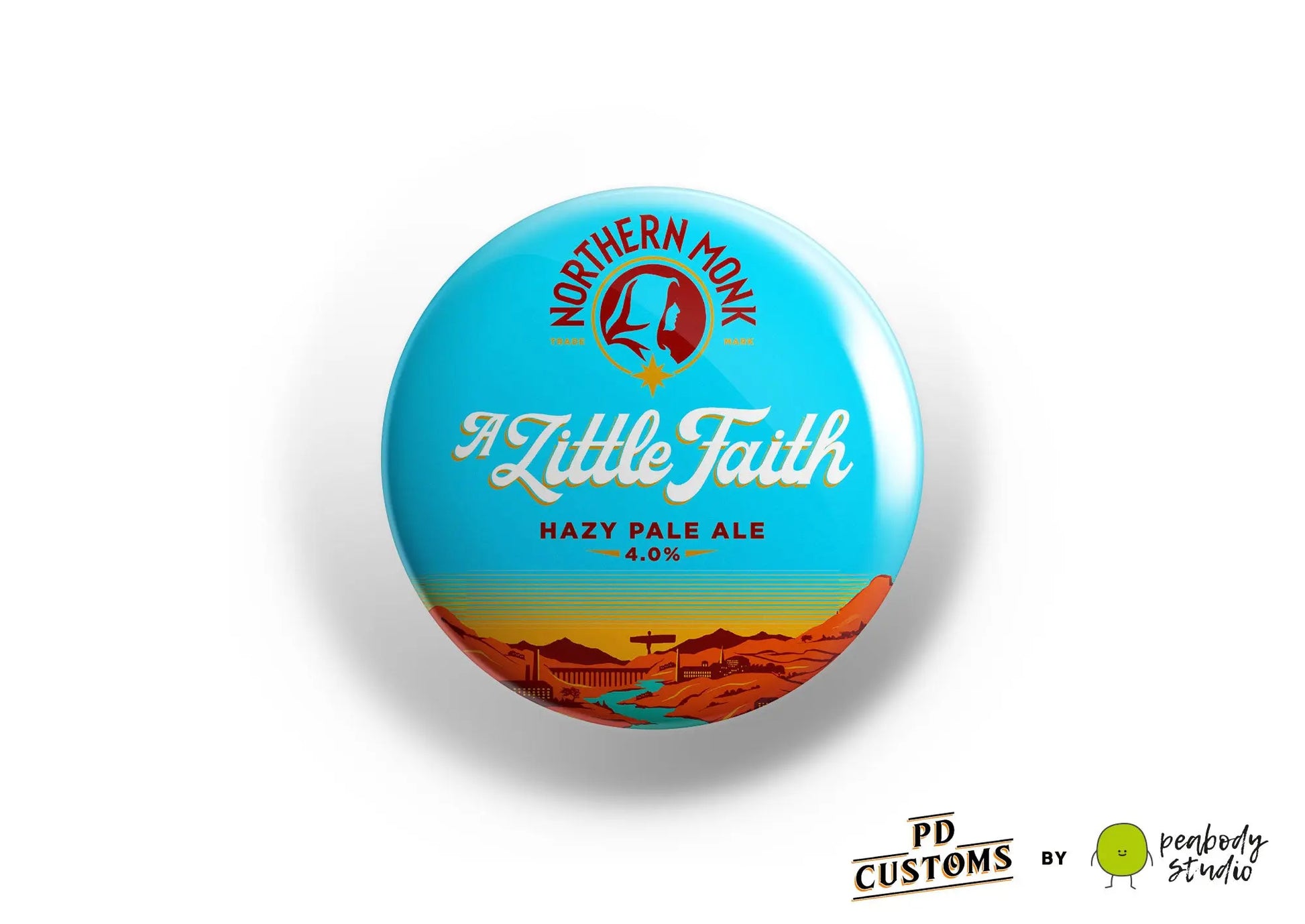 Northern Monk A Little Faith Perfect Draft Medallion Magnet P D Customs