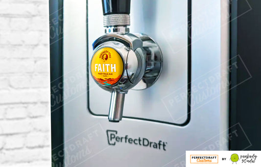 Northern Monk Faith PerfectDraft Pro Medallion on PerfectDraft Pro Machine