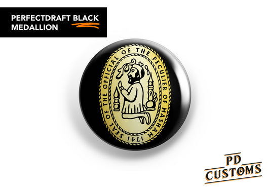 Old Peculier Logo Perfect Draft Black Medallion