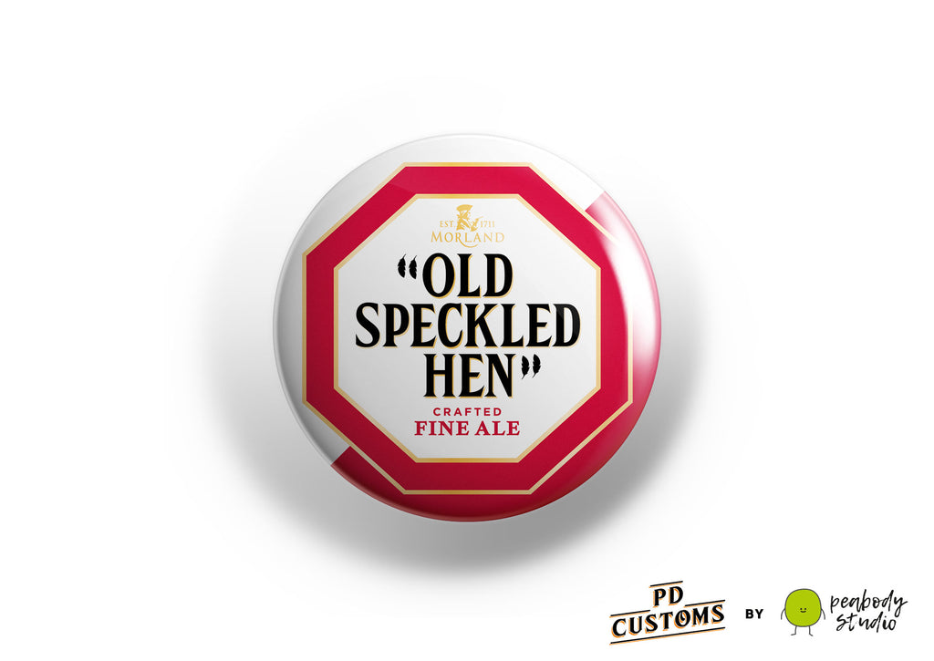 Old Speckled Hen Perfect Draft Medallion Magnet