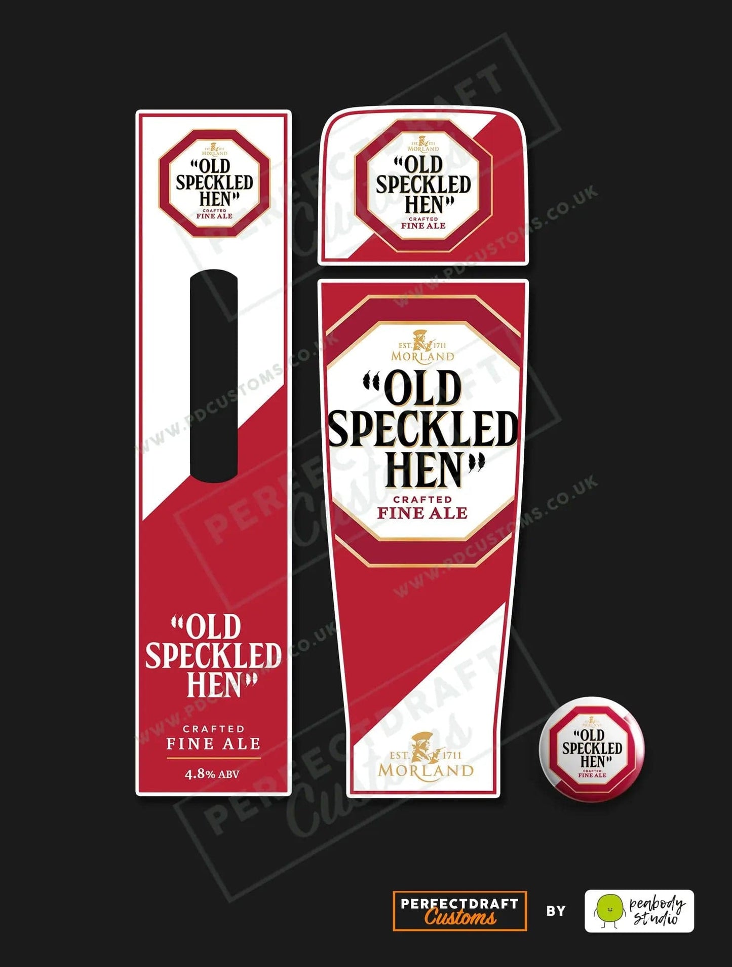 Old Speckled Hen Perfect Draft Skin | P D Customs