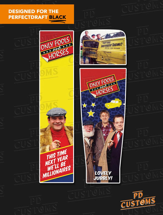 Only Fools and Horses Perfect Draft Black Skin | PD Customs