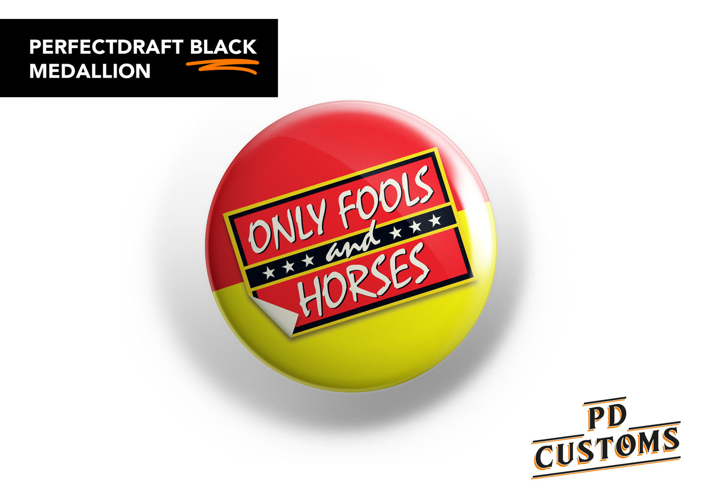 Only Fools and Horses Perfect Draft Black Medallion