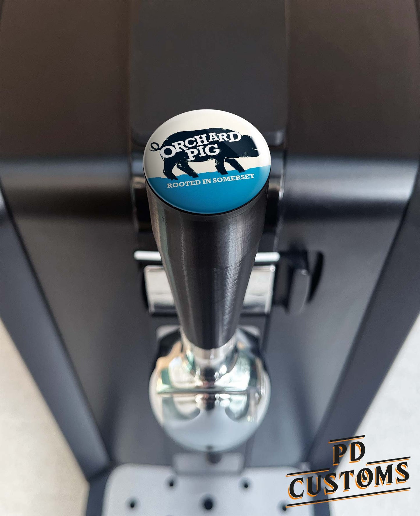 Orchard Pig Logo Perfect Draft Black Medallion