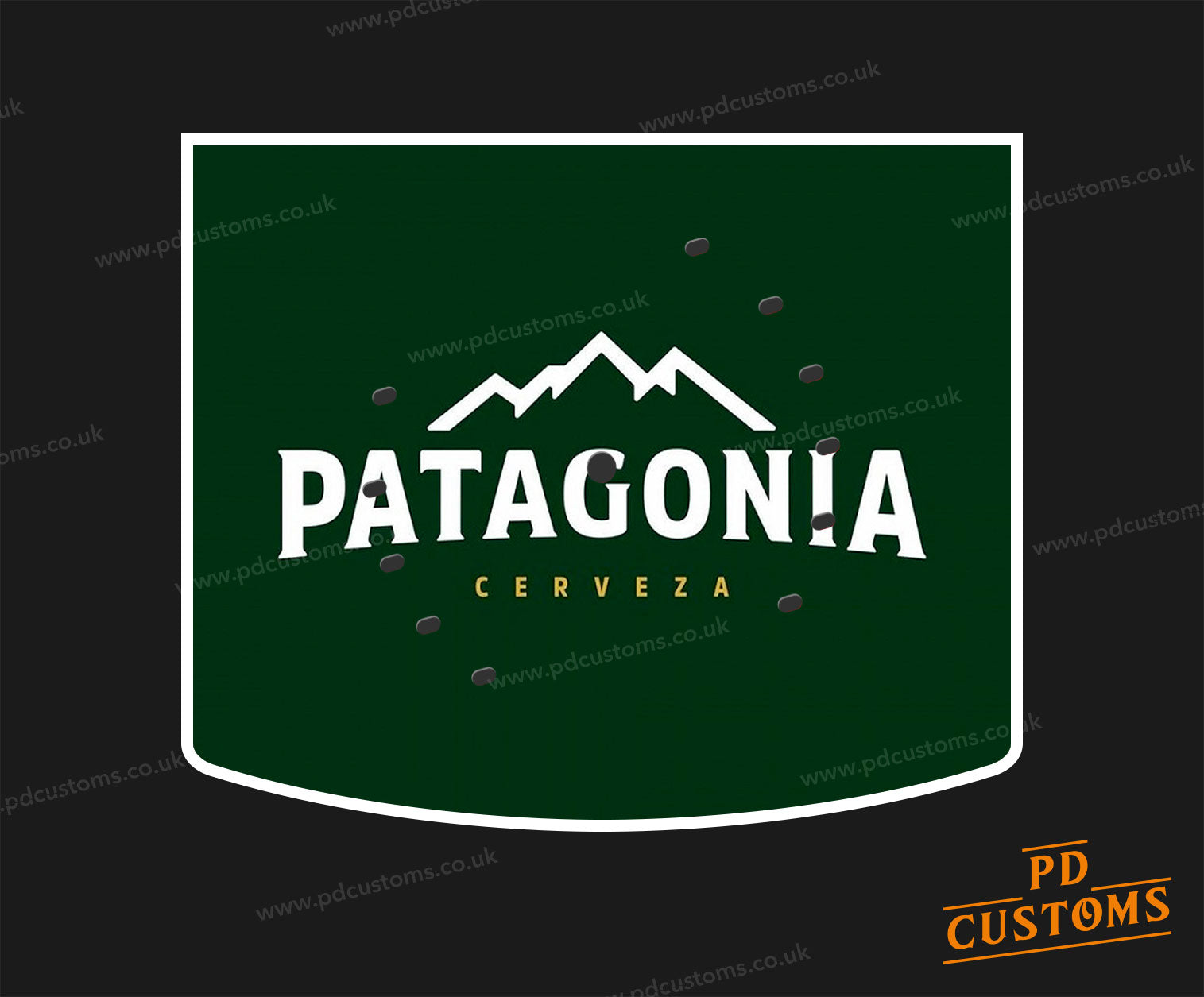 Patagonia Cerveza Logo (Green) Perfect Draft Pro Drip Tray