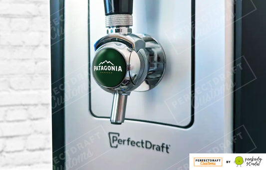 Patagonia Cerveza Logo (Green) Perfect Draft Pro Medallion