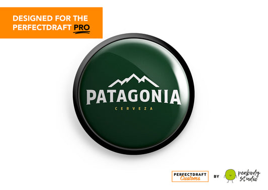 Patagonia Cerveza Logo (Green) Perfect Draft Pro Medallion