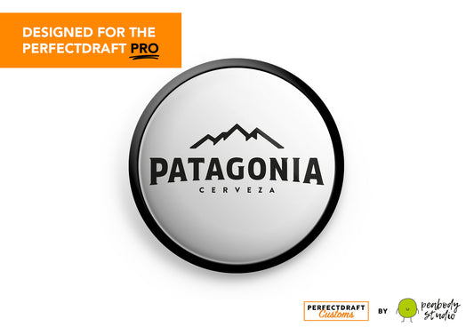 Patagonia Cerveza Logo Perfect Draft Pro Medallion