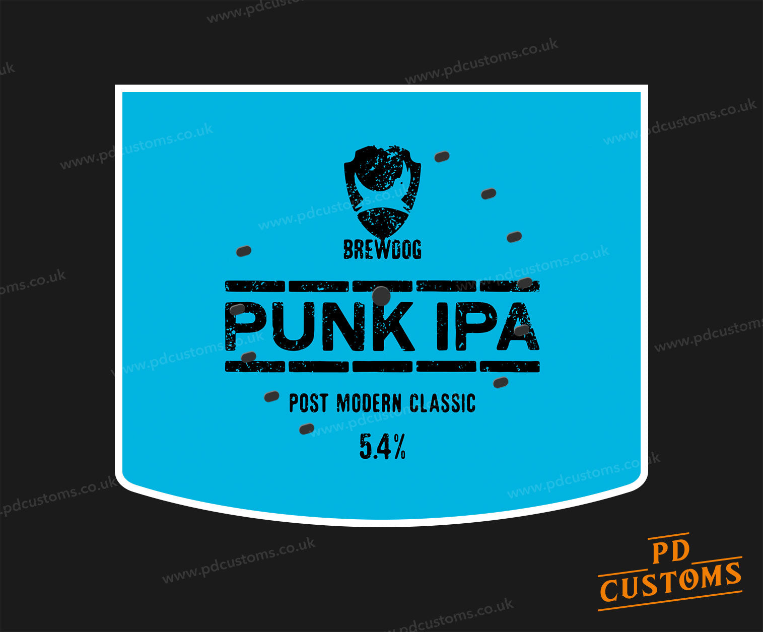 Punk IPA (Brewdog) Vintage Perfect Draft Pro Drip Tray