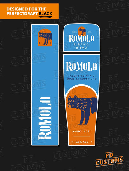 Romola Perfect Draft Black Skin | PD Customs