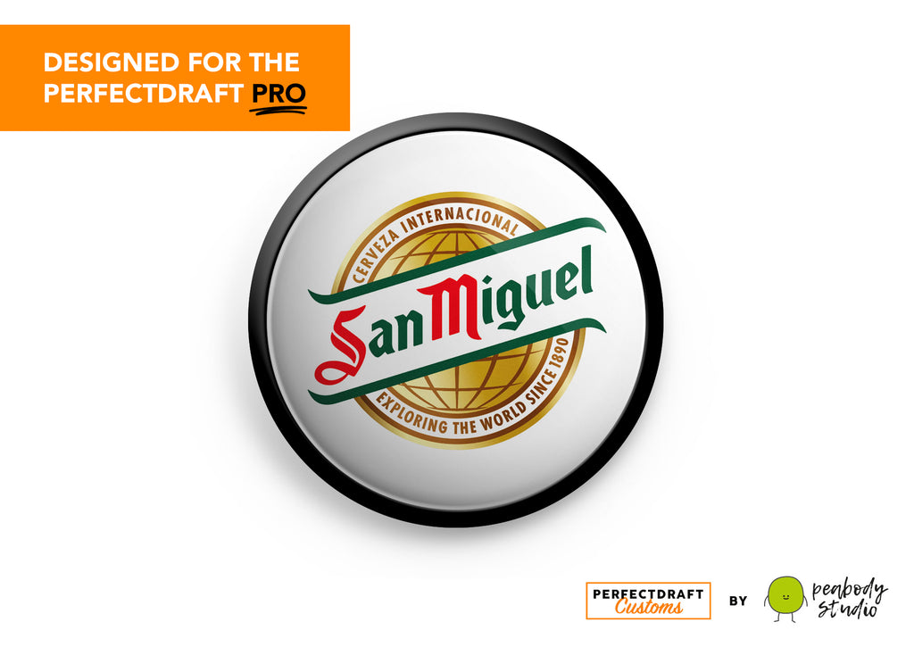 San Miguel Gold Logo Perfect Draft Pro Medallion