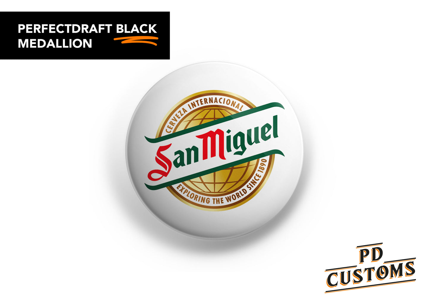 San Miguel Perfect Draft Black Medallion (Gold)