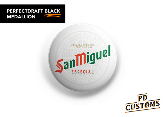 San Miguel Perfect Draft Black Medallion