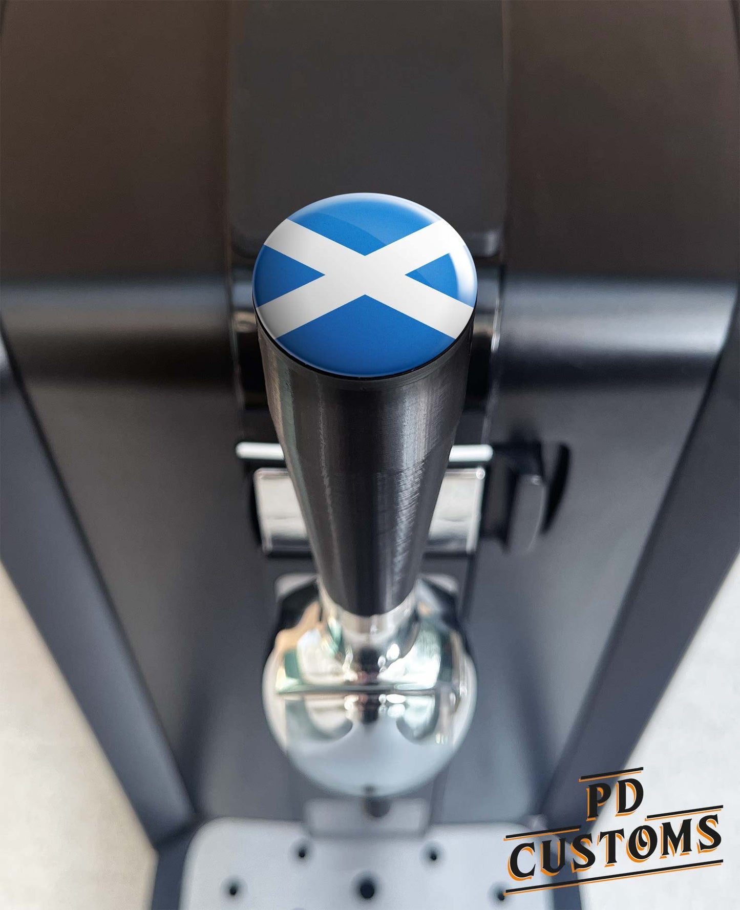 Scotland Flag Perfect Draft Black Medallion