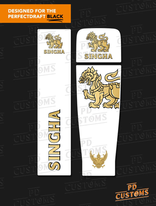Singha Perfect Draft Black Skin | PD Customs