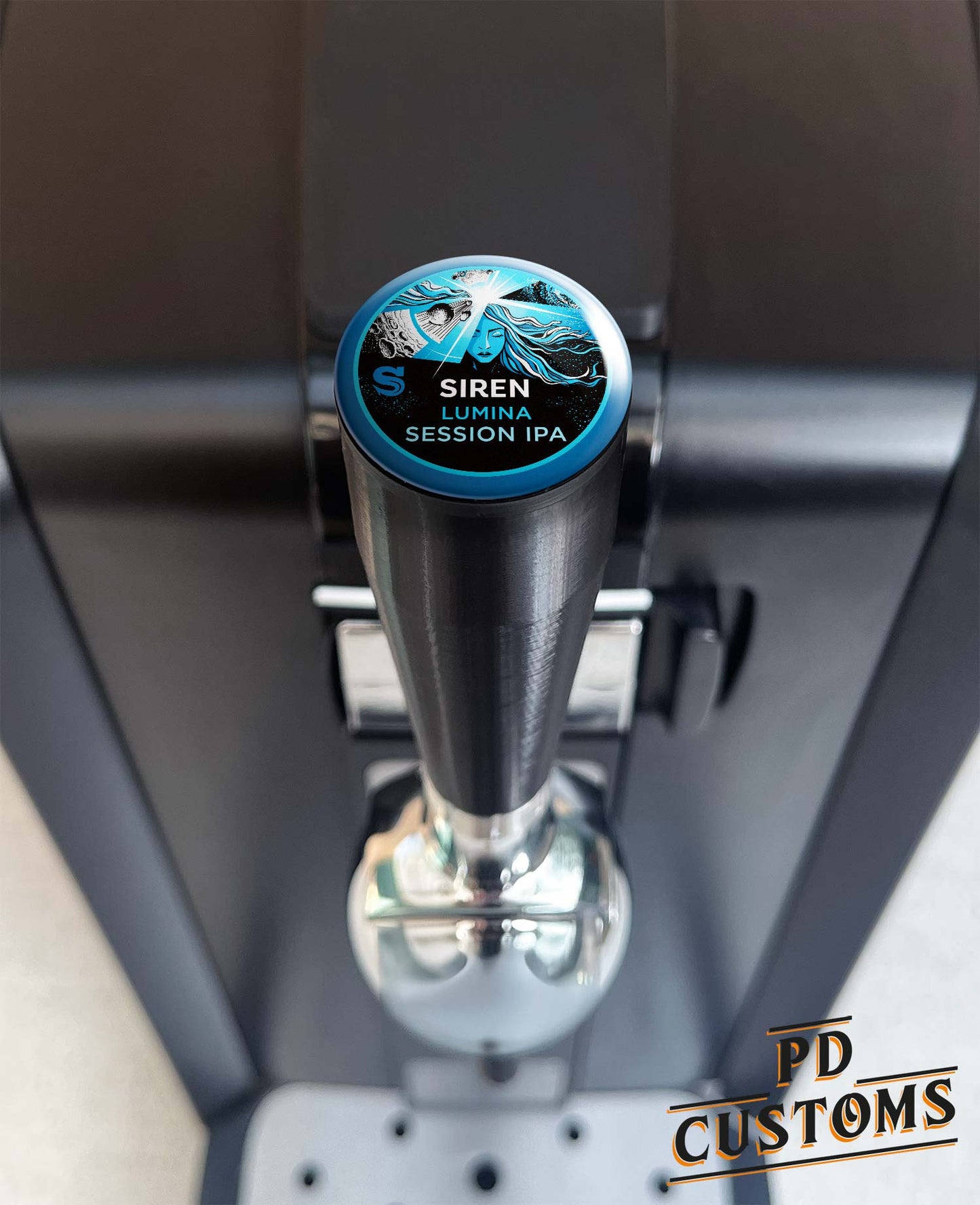 Siren Lumina Perfect Draft Black Medallion on PerfectDraft Black Machine