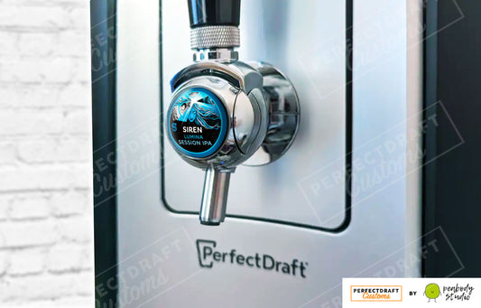 Siren Lumina PerfectDraft Pro Medallion on PerfectDraft Pro Machine