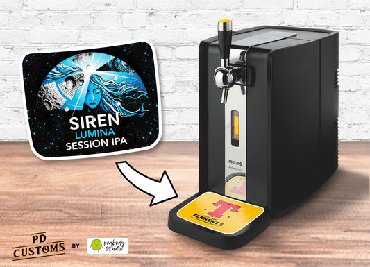 Siren Lumina PerfectDraft Drip Tray on PerfectDraft Machine