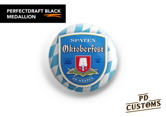 Spaten Oktoberfest Shield Perfect Draft Black Medallion