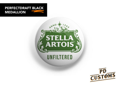 Stella Artois Unfiltered Perfect Draft Black Medallion