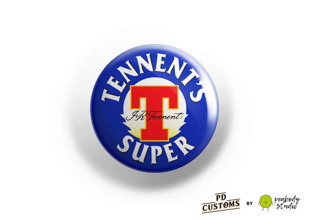 Tennents Super Perfect Draft Medallion Magnet