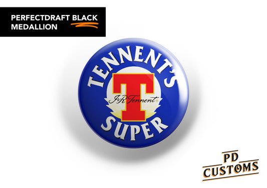 Tennents Super Perfect Draft Black Medallion