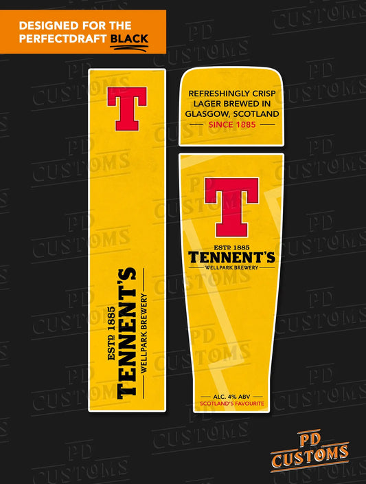 Tennents Perfect Draft Black Skin | PD Customs