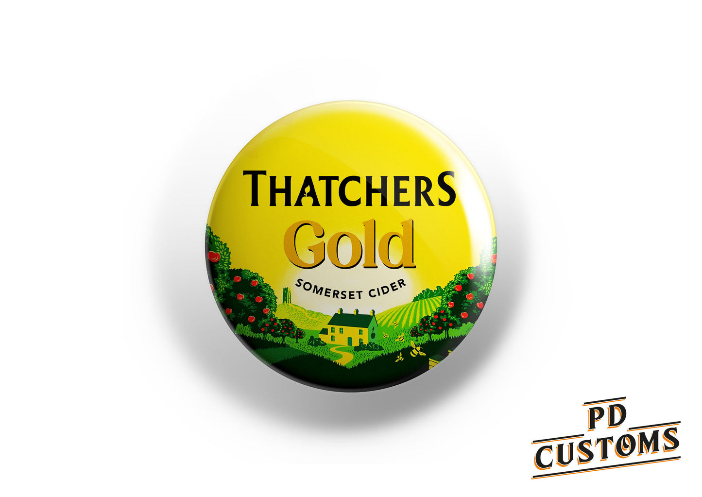Thatchers Gold Perfect Draft Medallion Magnet