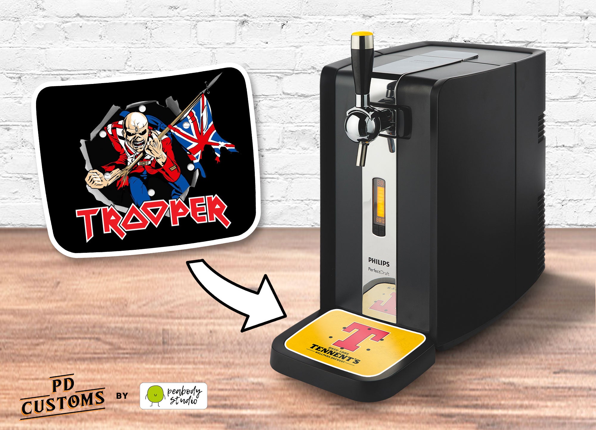 Trooper Perfect Draft Drip Tray