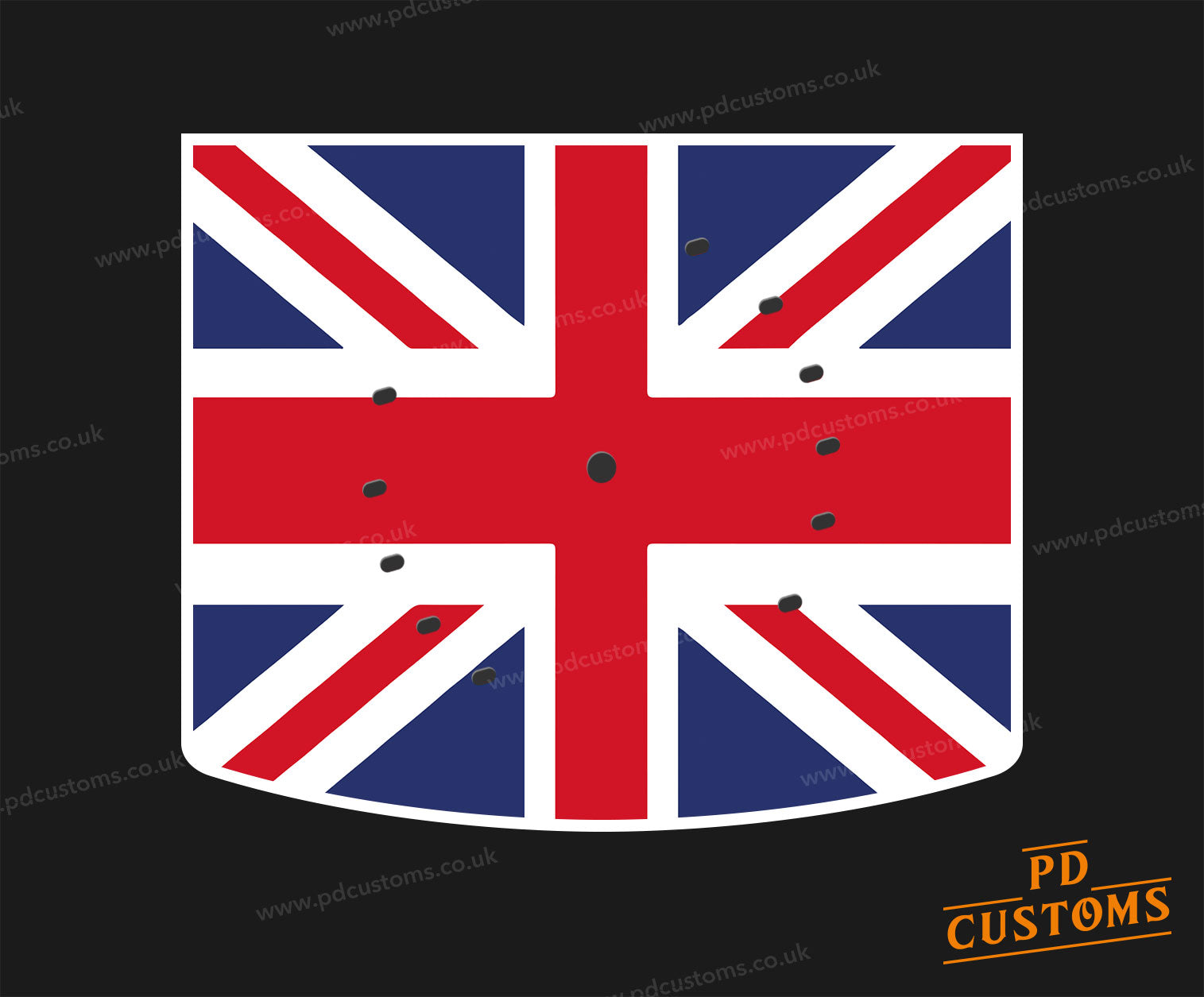 Union Jack Flag Perfect Draft Pro Drip Tray