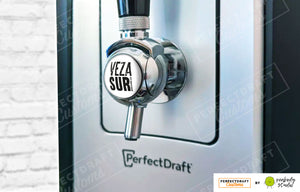 Veza Sur Logo (White) Perfect Draft Pro Medallion