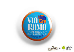 Via Roma Perfect Draft Medallion Magnet