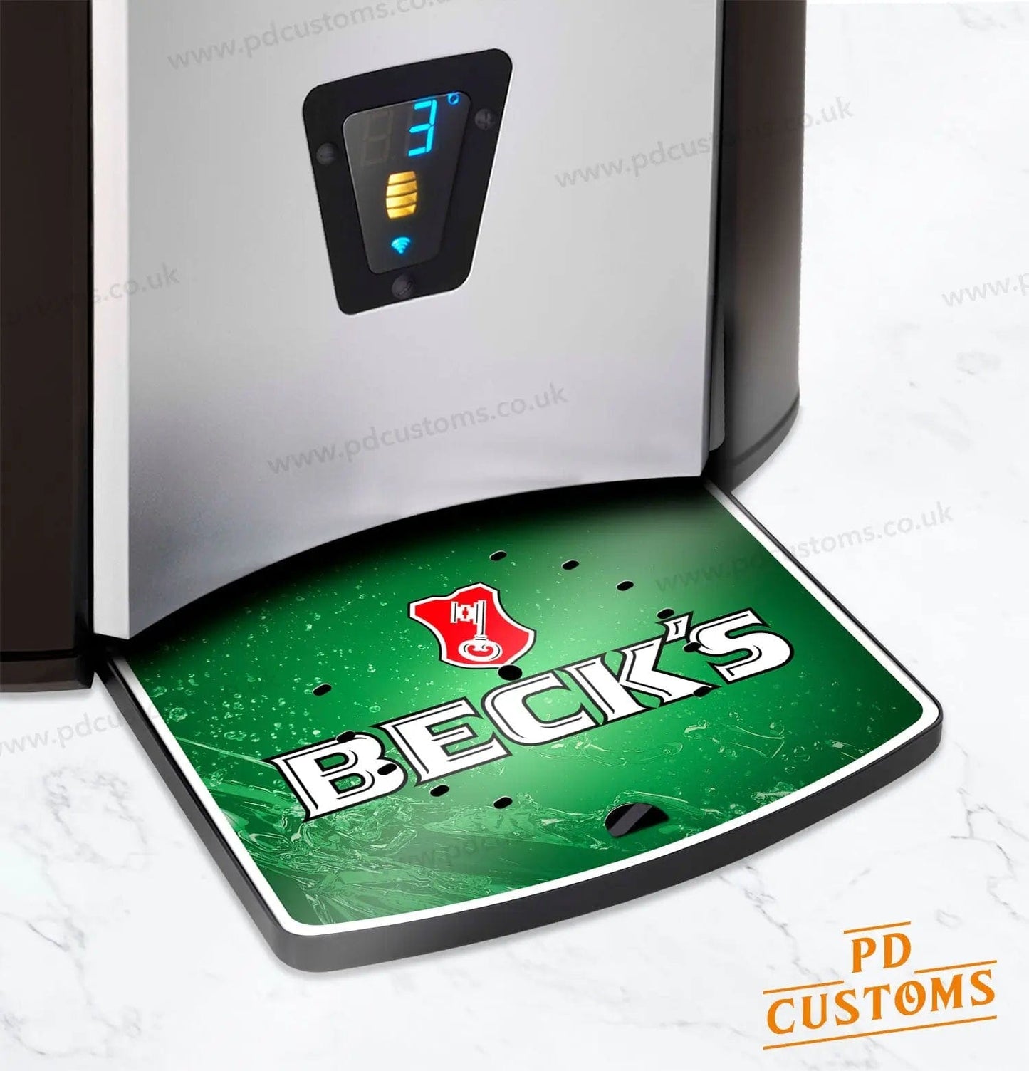 Becks Perfect Draft Pro Drip Tray P D Customs