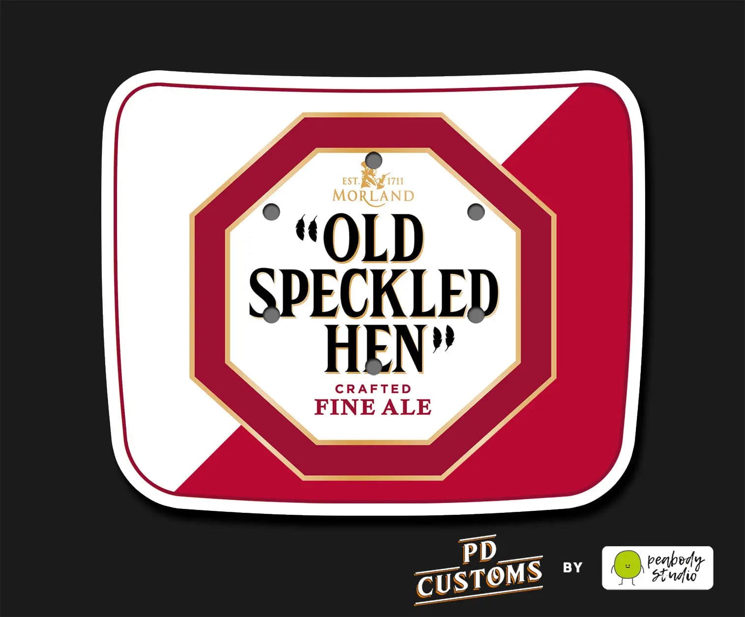 Old Speckled Hen Perfect Draft Drip Tray P D Customs