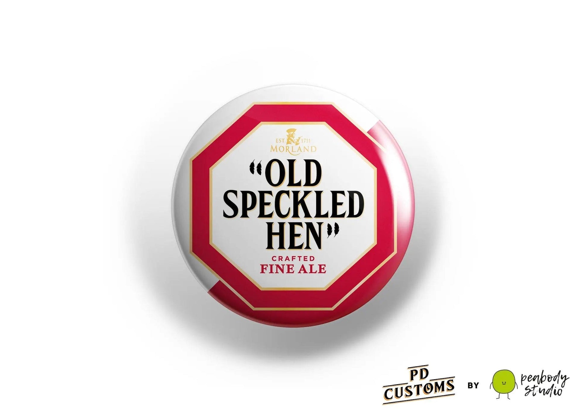 Old Speckled Hen Perfect Draft Medallion Magnet P D Customs