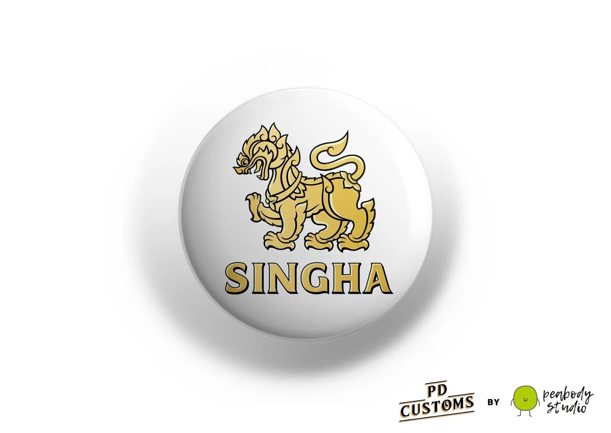 Singha Perfect Draft Medallion Magnet P D Customs