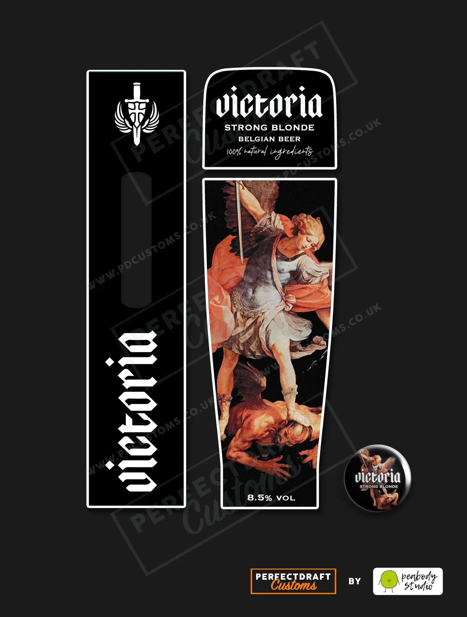 Victoria Strong Blonde Perfect Draft Skin P D Customs