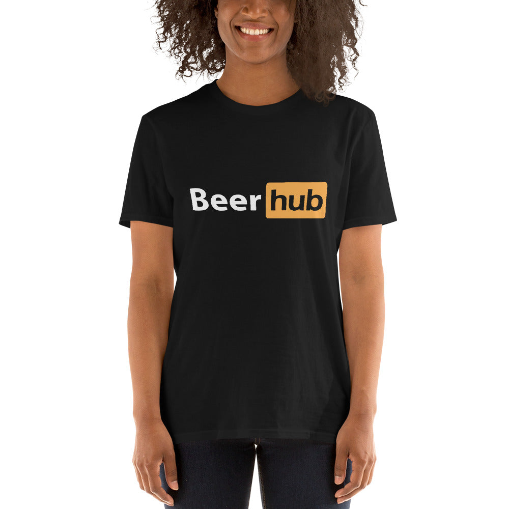 Beer Hub Porn Hub Short-Sleeve Unisex T-Shirt