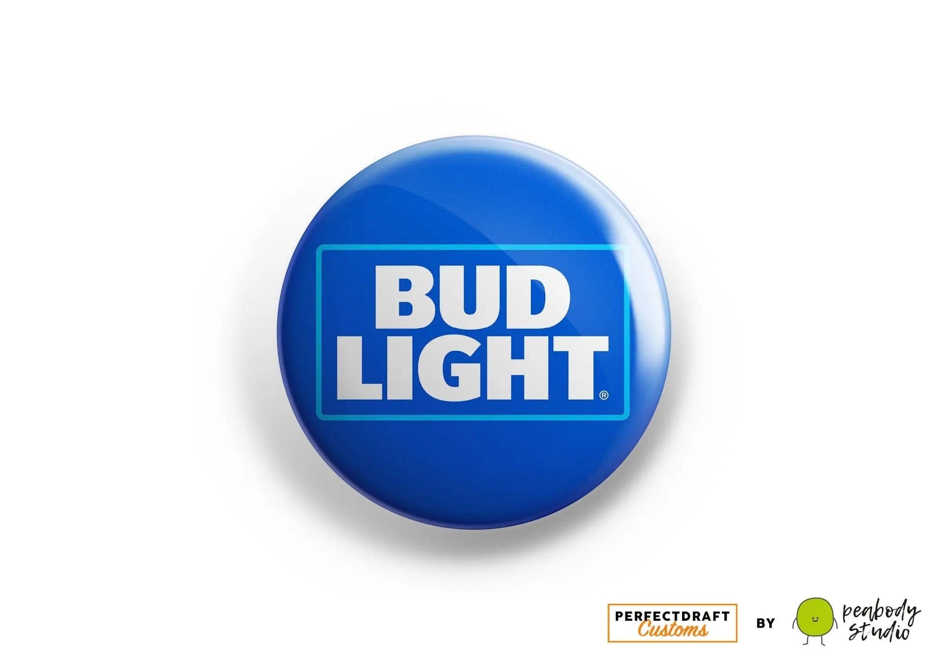 Bud Light Perfect Draft Medallion Magnet | P D Customs