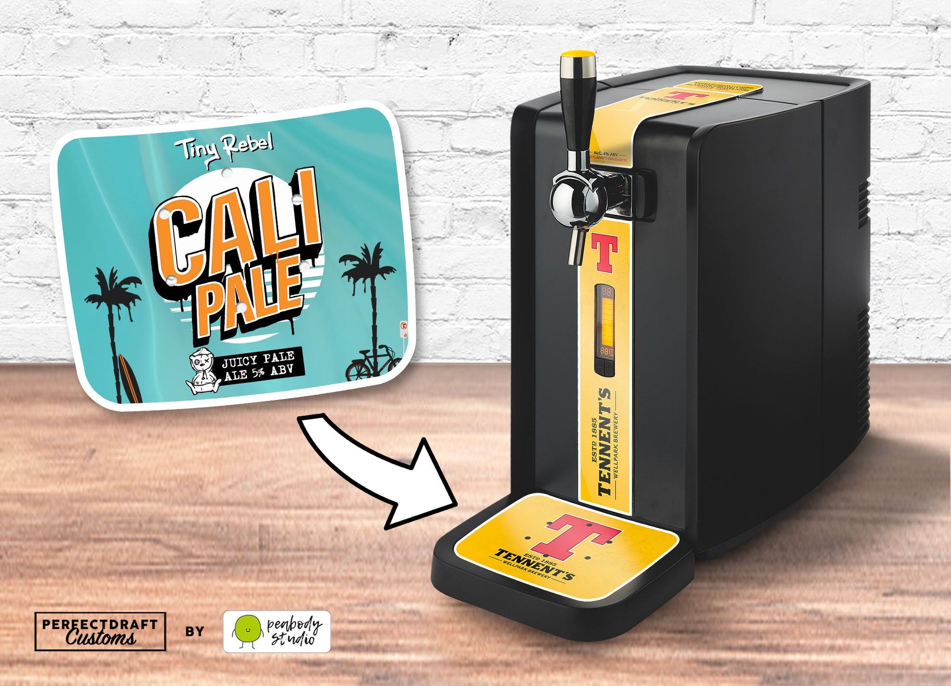 Cali Pale (Tiny Rebel) Perfect Draft Drip Tray