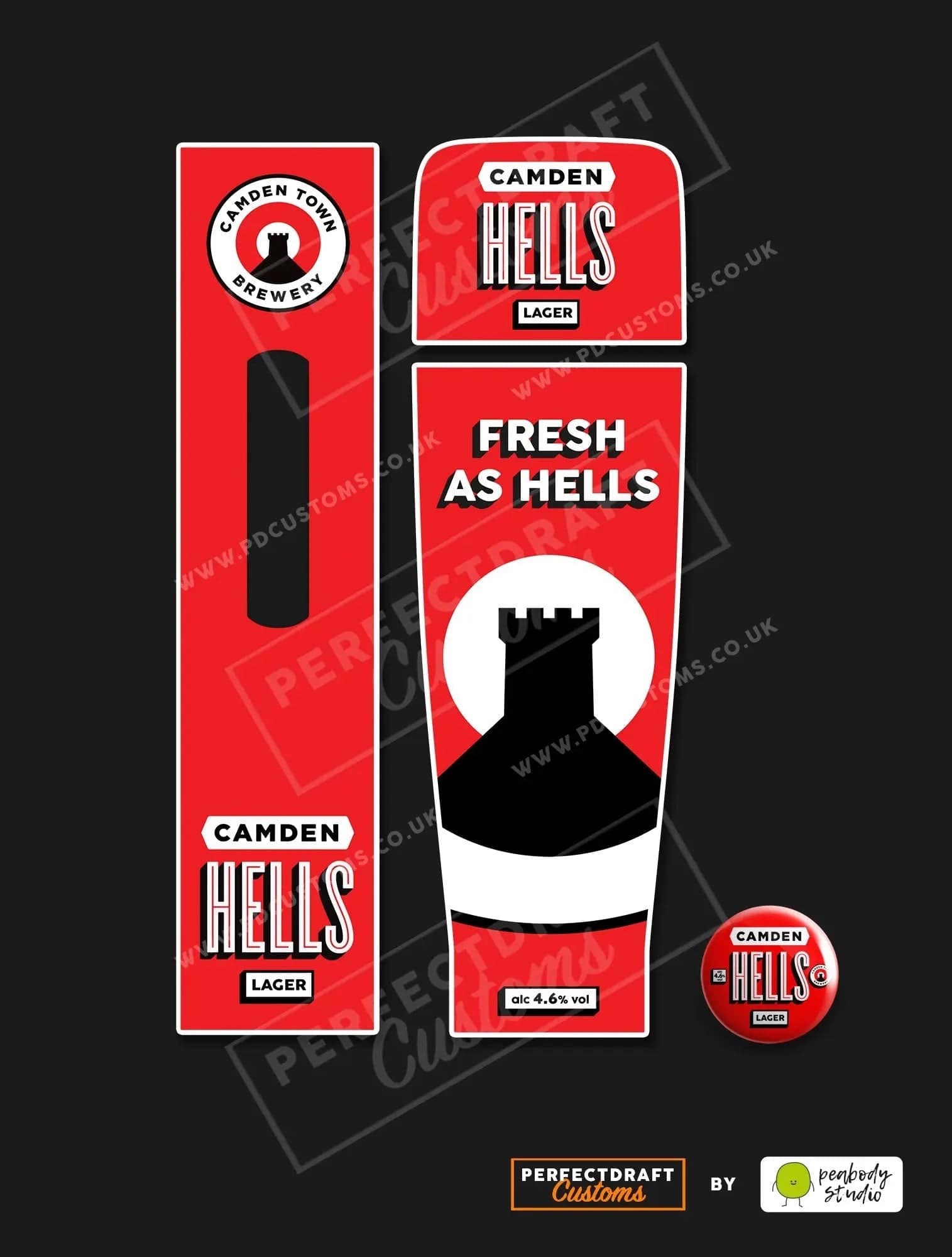 Camden Hells Perfect Draft Skin