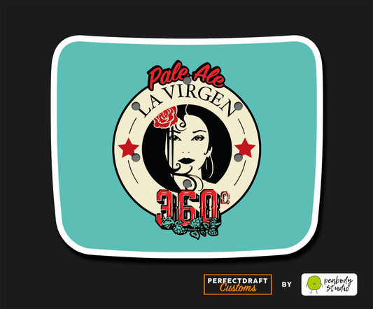 Cervezas La Virgen 360 Perfect Draft Drip Tray