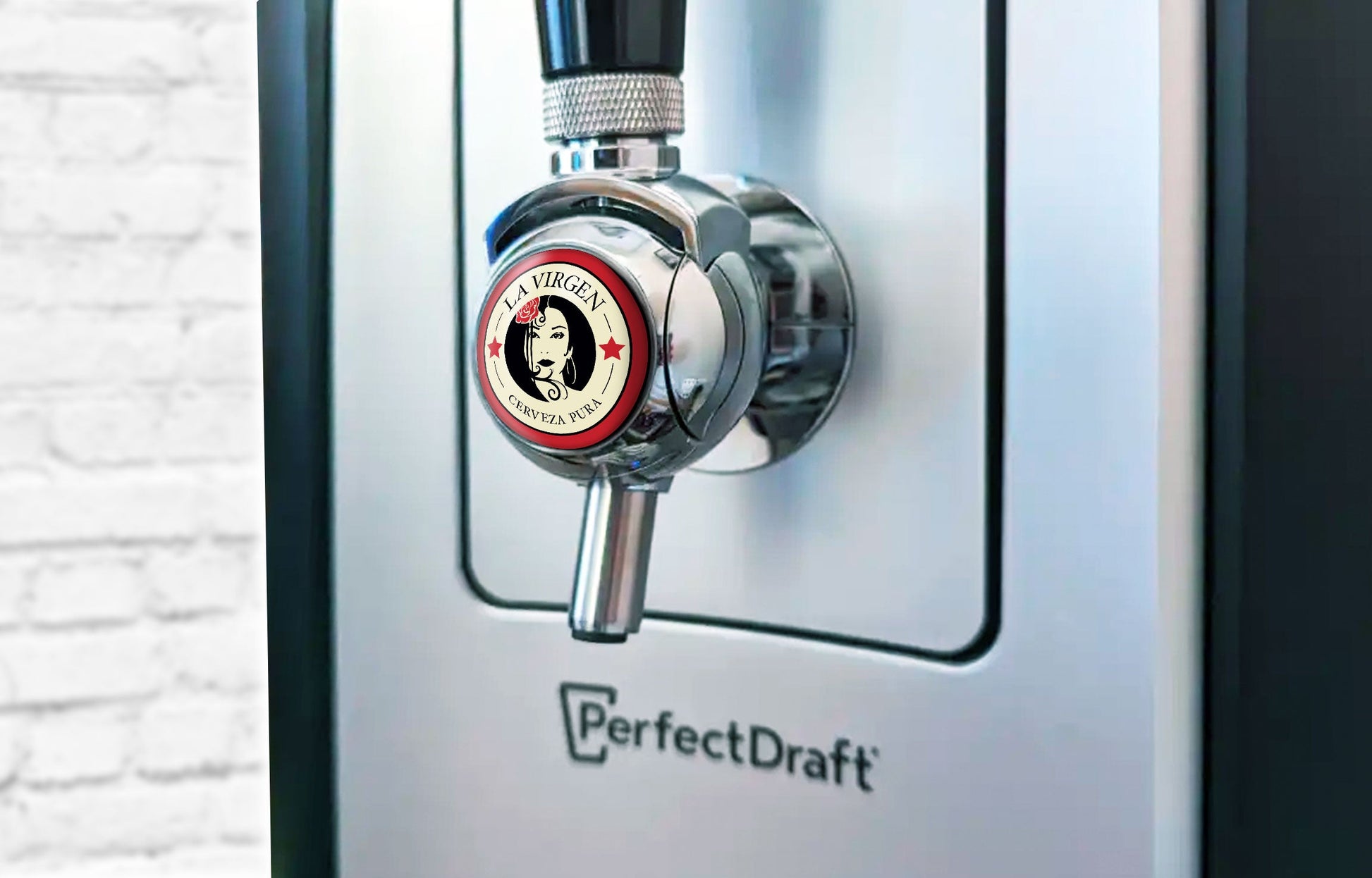 Cervezas La Virgen Madrid Perfect Draft Pro Medallion