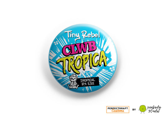 Clwb Tropica (Tiny Rebel) Perfect Draft Medallion Magnet