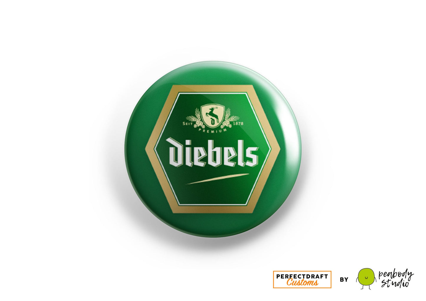 Diebels Perfect Draft Medallion Magnet