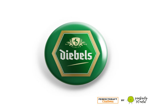 Diebels Perfect Draft Medallion Magnet