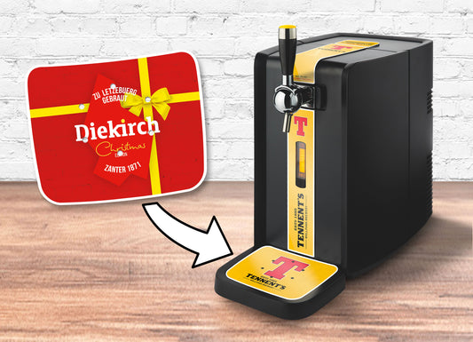 Diekirch Christmas Perfect Draft Drip Tray